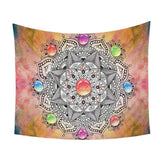 Precious Stones Mandala Wall Sheet Hanging My Wall Clock